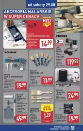 ALDI gazetka Strona 11: Farba tablicowa Deco Craft €19,99, DECO CRAFT Pędzle zestaw €11,99