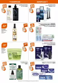Müller Flugblatt woche 34 Seite 5: Garnier Fructis Kiwi Menthol Hair Food €5,99, GLISS KUR Express-Spülung €5,25