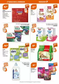Müller Flugblatt woche 34 Seite 8: Cat's Best Katzenstreu €6,99, CLARO Öko Geschirrspültabs Classic €9,99