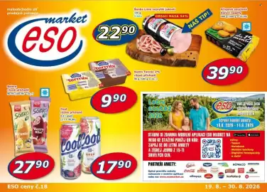 ESO MARKET leták Strana 1: Cool různé příchutě €17,90, Solero různé příchutě €27,90