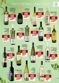 Billa leták | Alkohol Strana 3: Château Valtice výběr z hroznů €139,90, Templářské sklepy Čejkovice pozdní sběr €129,90