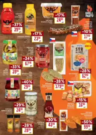 Billa leták Strana 3: Madeta sýr na pánev klasik €52,90, Grill Party Vepřová krkvice marinovaná €99,90