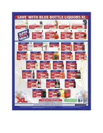 Big Save Liquor catalogue Page 1: Strongbow Gold Apple / Red Berries €259,99, Robertson Mimosa Variants €79,99