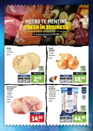 Catalog Metro săptămâna 34 Pagină 3: Țelină €2,89, Ceapă galbenă €18,69