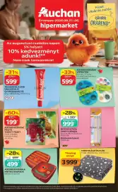 Auchan akciós újság hét 34 Oldal 1: AUCHAN KEDVENC VÍZFESTÉK €599,00, AUCHAN KEDVENC FRUITS TŰZÖTT FÜZET €199,00
