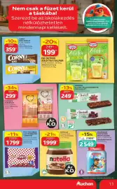 Auchan akciós újság hét 34 Oldal 11: CORNY MÜZLISZELET €359,00, Cerbona Glutén- és Laktózmentes Müzliszelet €249,00