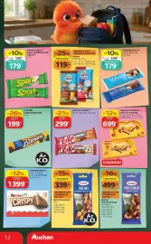 Auchan akciós újság hét 34 Oldal 12: Roshen Szelet €179,00, Dörmi €119,00