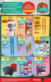 Auchan akciós újság hét 34 Oldal 5: AUCHAN MADÁRKA MINTÁS GRAFITCERUZA €75,00, Stabilo Color színes ceruza €1.099,00