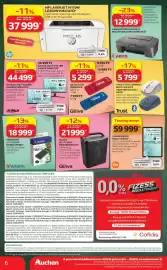 Auchan akciós újság hét 34 Oldal 6: HP LaserJet M110W Lézernyomtató €37.999,00