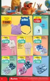 Auchan akciós újság hét 34 Oldal 8: INEXTENSO LICENCE MINTÁS BABA RUGDALÓZÓ €2.799,00, LÁNYKA VAGY FIÚ SAPKA €1.799,00