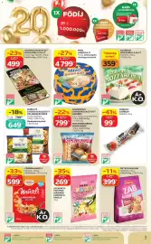 Auchan akciós újság Oldal 3: Szarvasi szeletelt mozzarella sajt €499,00, Mizo Anikó Sajt €4.799,00