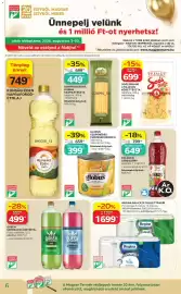 Auchan akciós újság Oldal 6: SOÓS PREMIO 4 TOJÁSOS KÖRETTÉSZTA €699,00, DON FRANCESCO DURUM SZÁRAZTÉSZTA €699,00