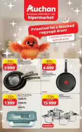 Auchan akciós újság hét 34 Oldal 1: TEFAL SIMPLY CLEAN PALACSINTASÜTŐ €4.499,00
