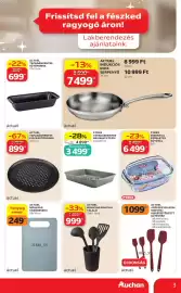 Auchan akciós újság hét 34 Oldal 3: ACTUEL MŰANYAG KONYHAI TÁLALÓ €999,00, ACTUEL MŰANYAG VÁGÓDESZKA €249,00