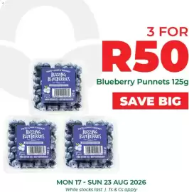 Food Lover's Market catalogue week 34 Page 2: Buzzing Blueberries €50,00