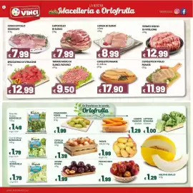 Volantino Supermercati Vinci Pagina 2: Cosce di pollo disossate €7,99, Capocollo di suino €7,99