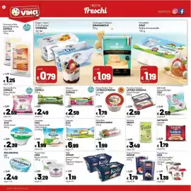 Volantino Supermercati Vinci Pagina 4: Nuvoletta Sole Fior di Mozzarella €1,99, Yogurt Total FAGE Bianco €3,29