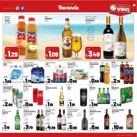 Volantino Supermercati Vinci Pagina 9: Acqua Minerale Lete €2,52, Birra Faxe €1,19