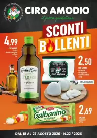Volantino Ciro Amodio Pagina 1: Costa d'Oro l'extra olio extra vergine di oliva €4,99