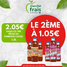 Catalogue marché frais Géant page 4: Oasis Ice Thé €1,05