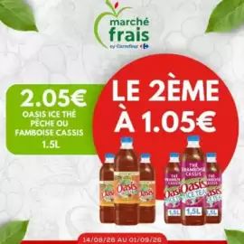 Catalogue marché frais Géant page 2: Oasis Ice Thé €1,05