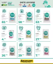 Volantino Arcaplanet Pagina 23: Hi Diet crocchette cane urinary €17,49, Hi Diet crocchette gatto hypoallergenic €29,99