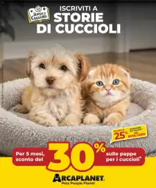 Volantino Arcaplanet Pagina 7: Pappe per i cuccioli