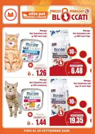 Volantino Elite Pet Pagina 11: Monge Vet Solution Dermatosis €1,26, Monge Vet Solution cat recovery €1,44