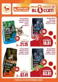 Volantino Elite Pet Pagina 2: Monge BWild dog grain free €21,15, Monge BWild dog grain free €67,41