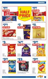 Foodland catalogue week 34 Page 13: Twisties Cheese €3,50, Cadbury Choc Bites €4,90
