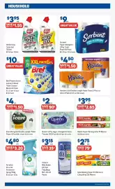 Foodland catalogue week 34 Page 28: White King Toilet Gel €3,95, Bref Power Active Lemon In Bowl Toilet Cleaner Blocks €1,67