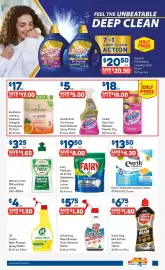 Foodland catalogue week 34 Page 29: White King Mould & Soap Scum Remover €5,75, Jif Cream Multi-Purpose Spray €4,00