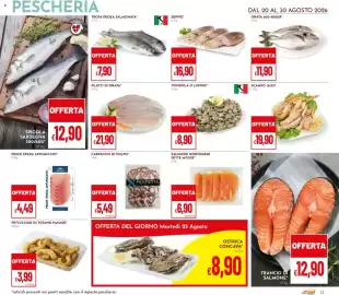 Volantino Pan Pagina 13: Trancio di salmone €12,90, Spigola Sardegna €12,90