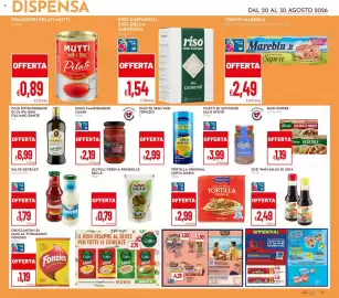 Volantino Pan Pagina 19: Filetti di acciughe Salis Efisio €3,99, Olio extravergine di oliva dante €6,99