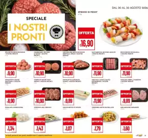 Volantino Pan Pagina 21: Hamburger bovino e suino nostri pronti €10,90