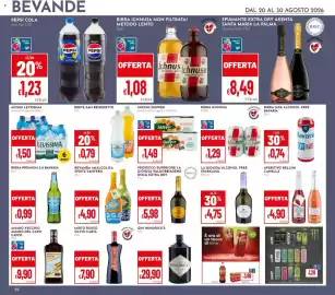 Volantino Pan Pagina 22: Birra Ichnusa €1,29, Spritz Santero €4,90
