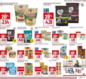 Volantino Pan Pagina 25: Pure Chicken/Duck Filets/Duck Bonas Vitakraft €2,79, Crocchette cane Amico Mio €3,49