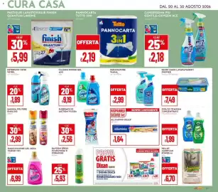 Volantino Pan Pagina 27: Tutto Pannocarta 3 in 1 €2,19, Detersivo vetri Vetril €1,89