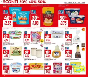 Volantino Pan Pagina 6: Formaggio Nuvola La Leggera Santa Lucia €1,32, Fettine al Parmigiano Reggiano Parmareggio €1,37
