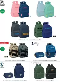 Catálogo El Corte Inglés Página 18: Spagnolo mochila juvenil €45,95, El ganso estuche triple €19,95