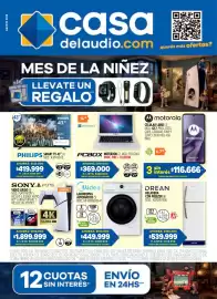 Catálogo Casa del Audio Página 1: Pcbox notebook €369.000,00, Drean heladera con freezer €539.999,00