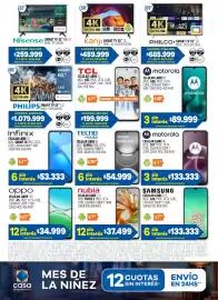 Catálogo Casa del Audio Página 2: Tcl celular libre €199.999,00, Kanji smart tv 50" €459.999,00