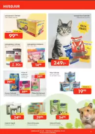 Bo Ohlsson reklamblad Sida 5: Sjöbogårdens kattfoder €249,00, Sjöbogårdens Kattgodis €14,95