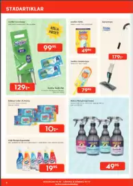 Bo Ohlsson reklamblad Sida 8: Vital Rengöringsmedel €19,95, Clean slädservetter €10,00