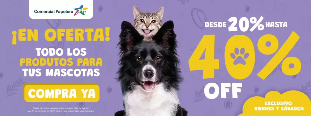 Comercial Papelera (válido hasta 5-10)