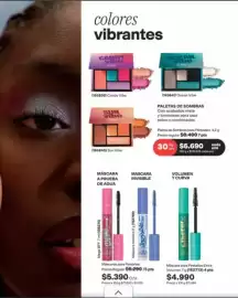 Catálogo Avon Página 12: Mascara para prestaños extra volumen €4.990,00, Mega - máscara invisible €5.390,00