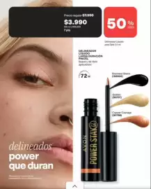 Catálogo Avon Página 18: Precio regular €3.990,00, Suave - liquido larga duracion €72,00
