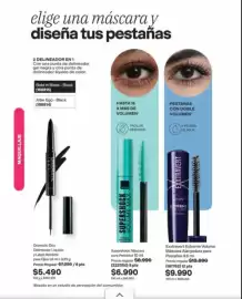 Catálogo Avon Página 25: Squealington €6.990,00, 2 delineador en 1 €5.490,00