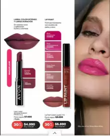 Catálogo Avon Página 29: Lip pant €5.890,00