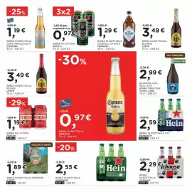Volantino Poli Pagina 23: Birra Trentina Tovel Lake €2,99, Birra in bottiglia cristalli di sale Messina €1,29